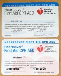 first aid and cpr courses