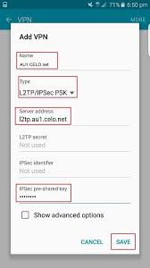 l2tp vpn android