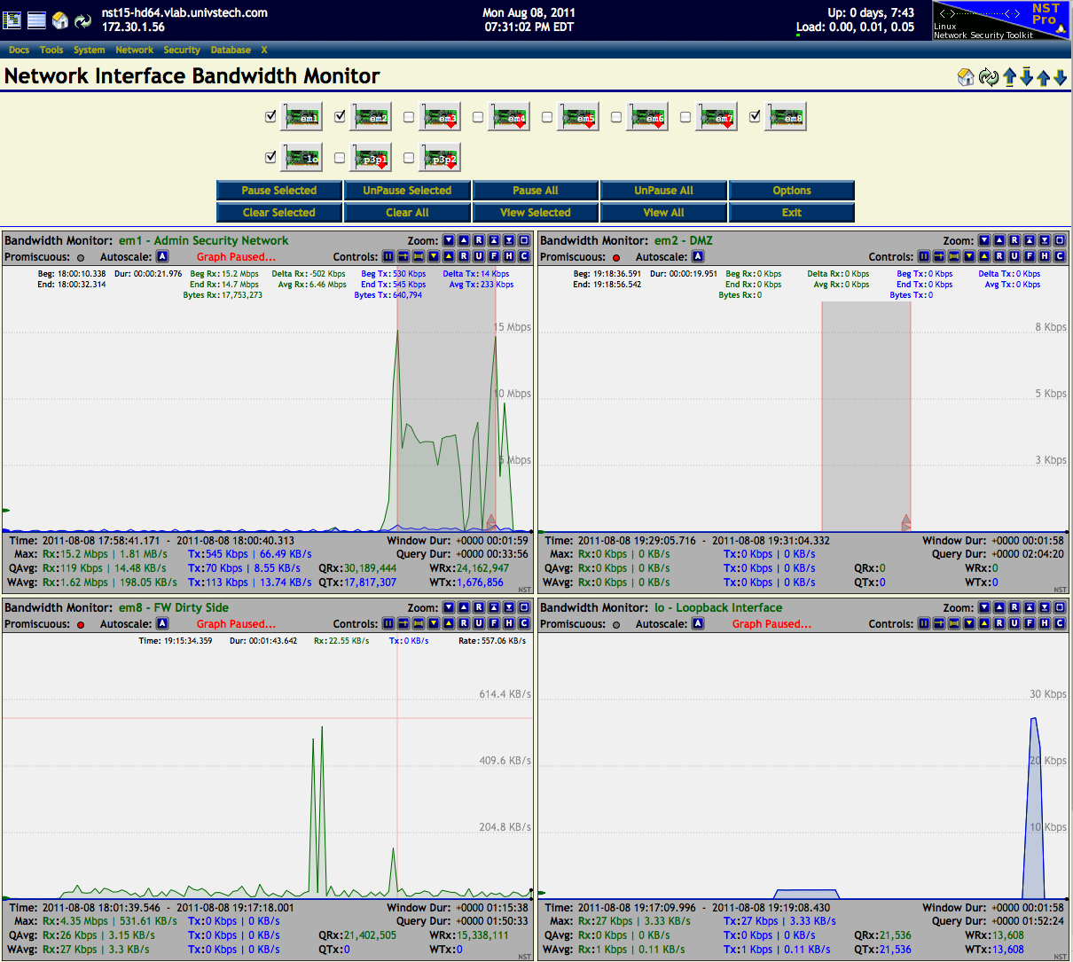 network bandwidth monitor software