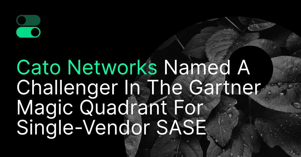 cato networks gartner